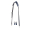 Shoulder Strap Extraslim 110 and Clips Shoulder Boiled wool Blue navy Avio