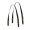 Linear con fibbietta Nero handles
