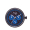 Meccanismo dell'orologio O orologio grande Giorno tempo carbonio Blu