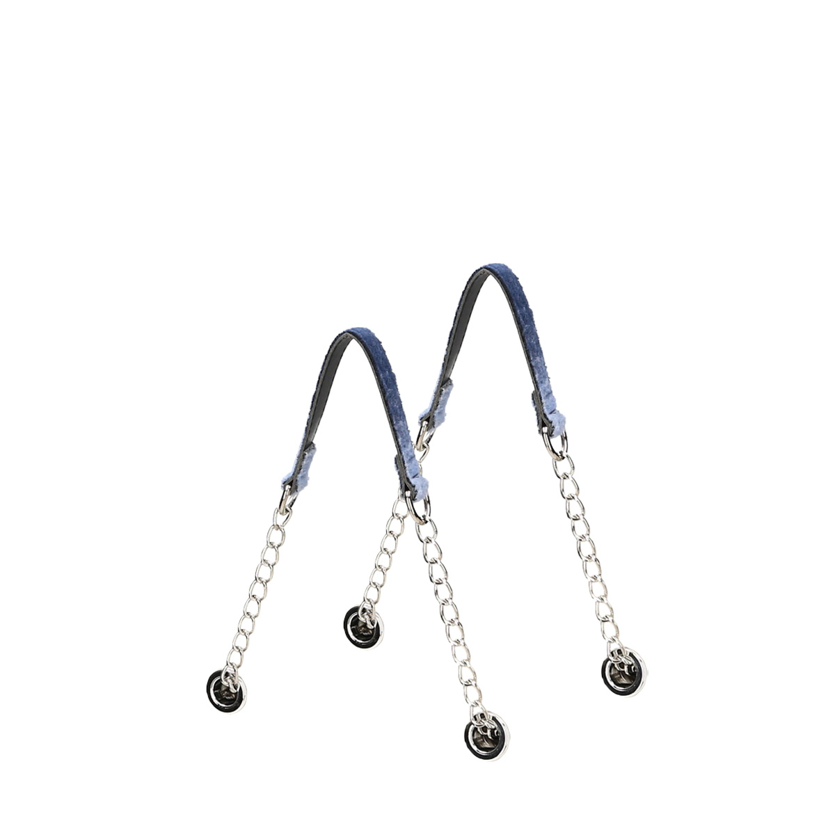 Manici corti Catena T Lana cotta Blu navy Avio