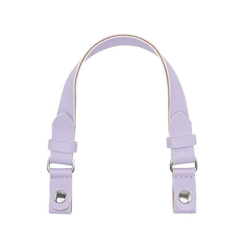 Eco pelle piatto krátká rukojeť + Orchid saffiano klip