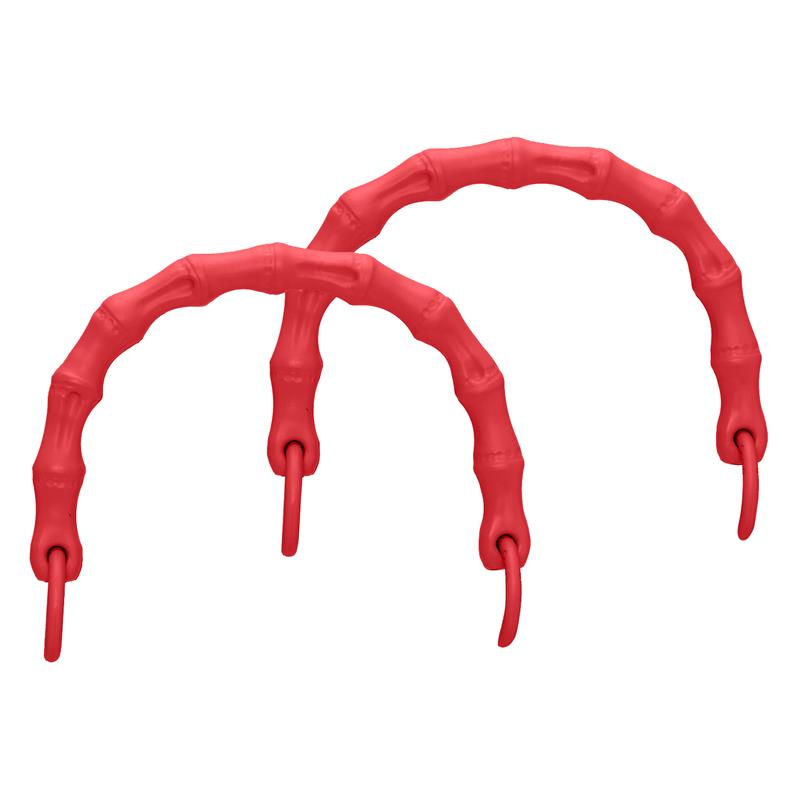 Manici corti Bamboo Rosso