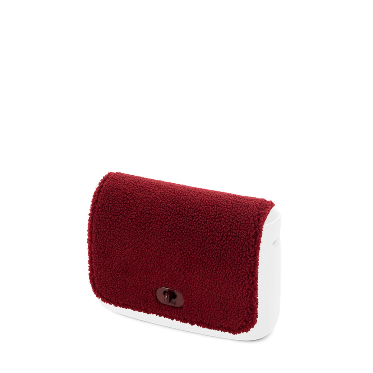 O bag flap Montoncino Bordeaux