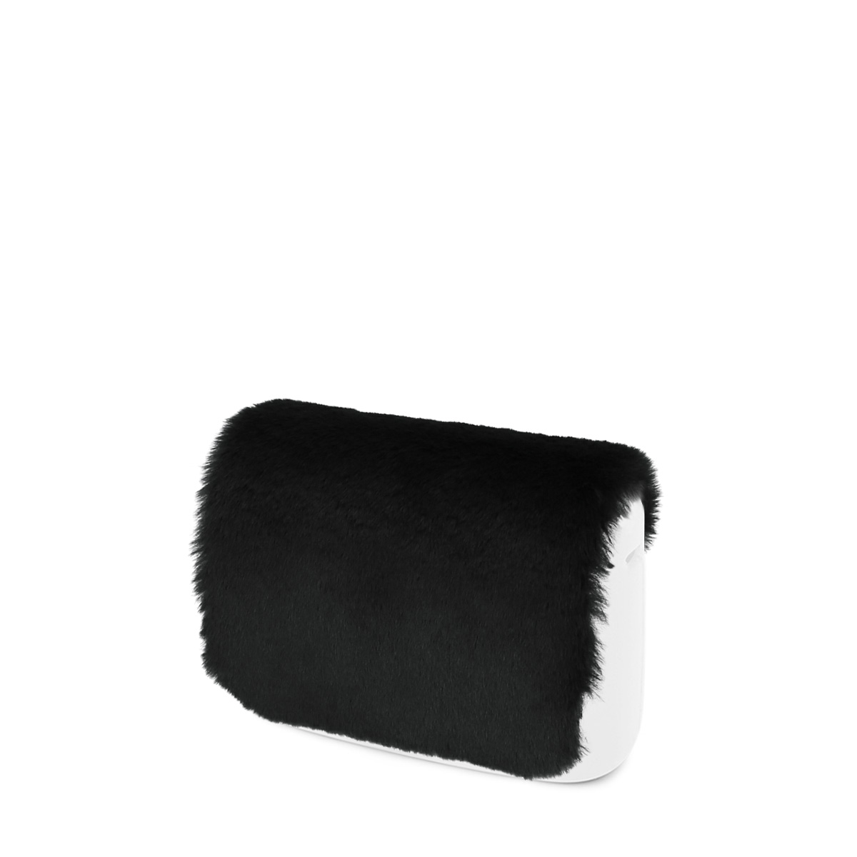 O bag flap Lapin Rex Nero
