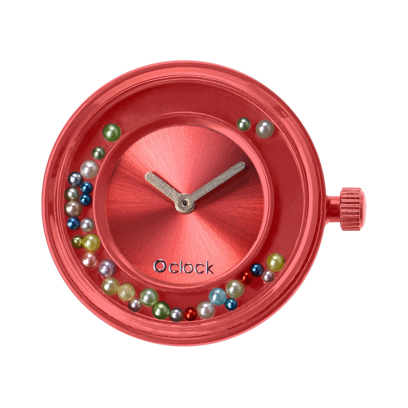 Hodinový strojek O clock Dancing pearl Granatina
