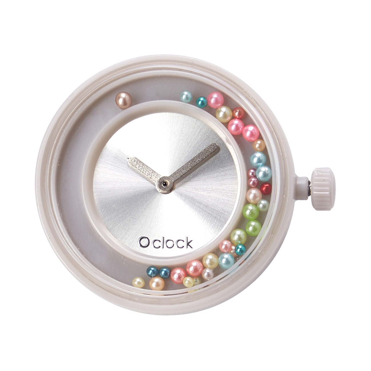 O clock Dancing pearl Argento watch mechanism