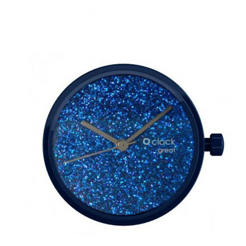Mechanismus hodinek O hodin skvělý Crystal plné nebe Blu navy