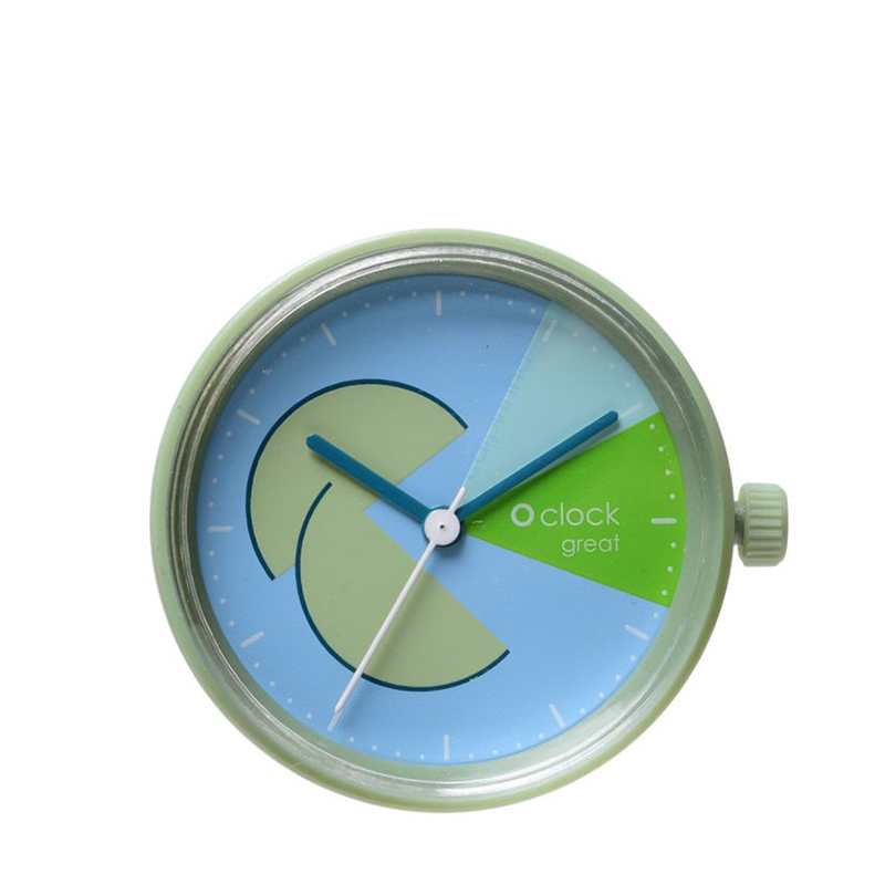 Hodinkový mechanismus O clock great Date capirinha Verde antico