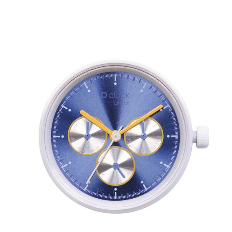 Mechanismus hodinek O clock great Date racing soleil Cobalto