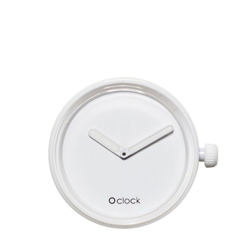 Hodinkový strojek O clock Bianco