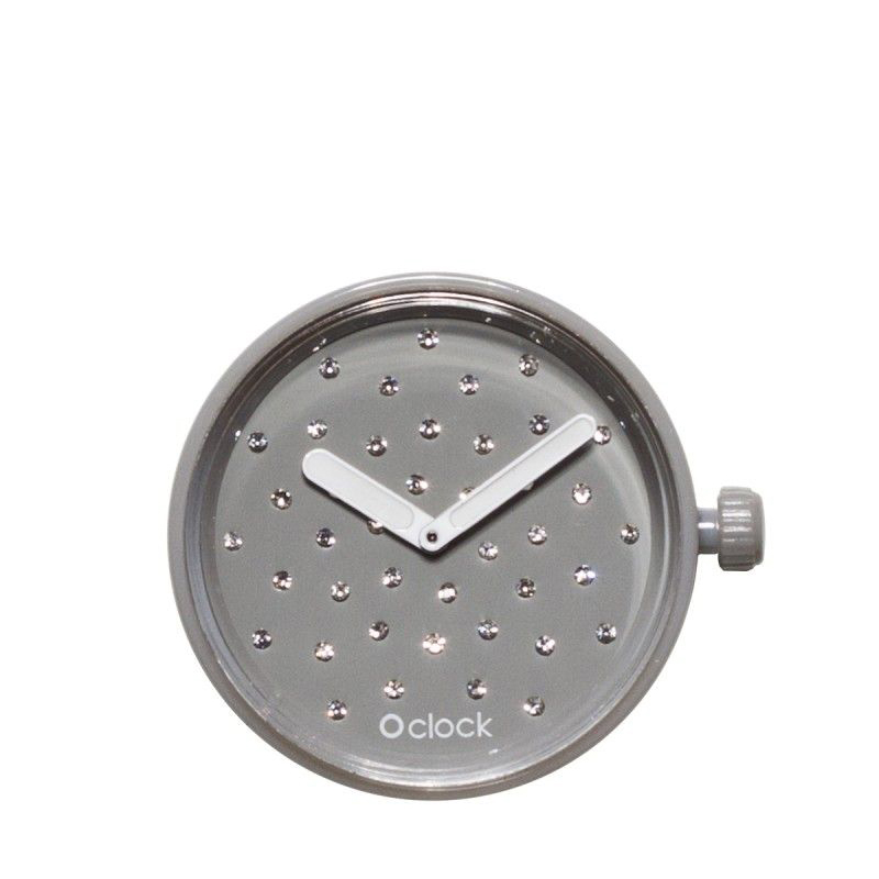Hodinkový strojek O clock Cristal Grigio
