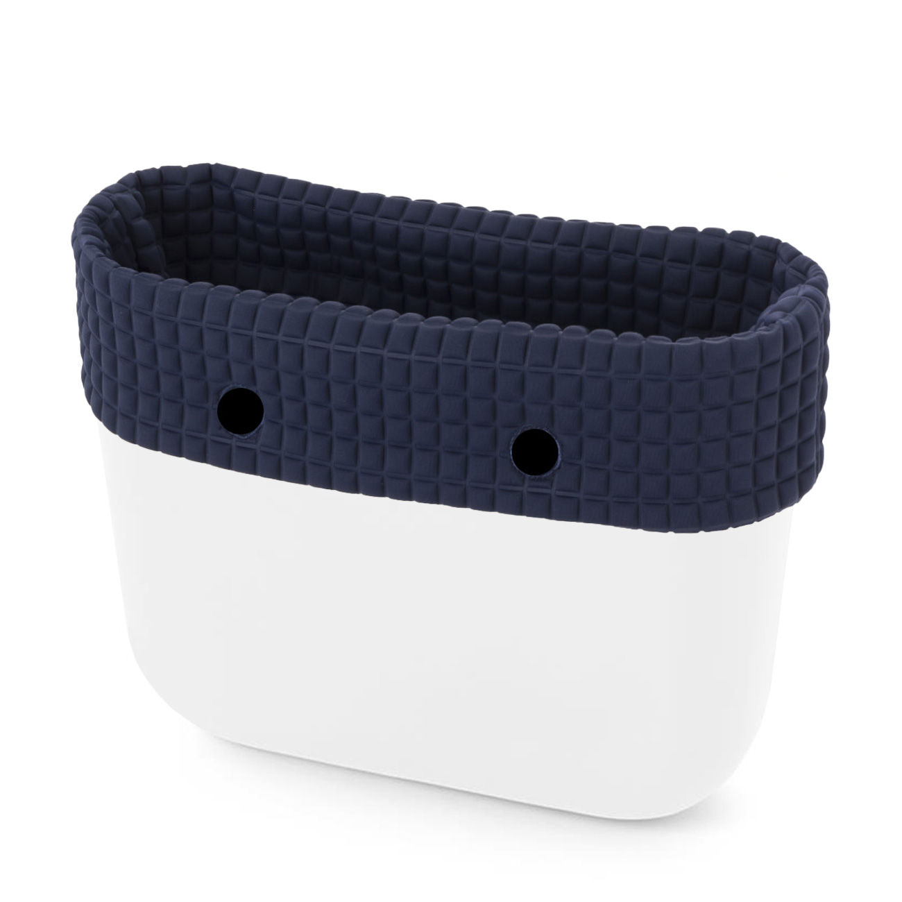 O bag standard Neoprene check Blu navy