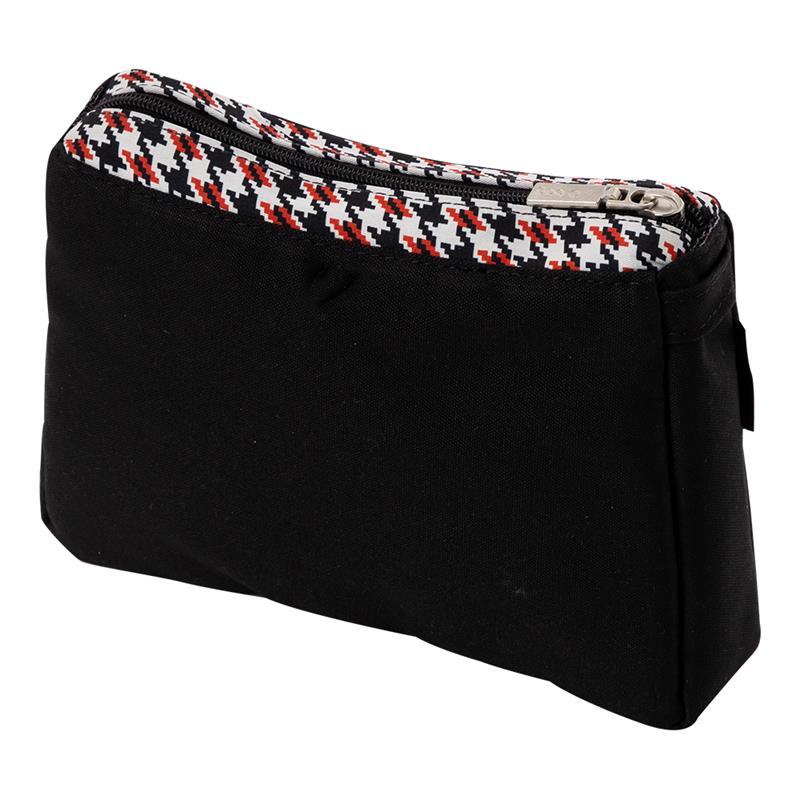 Organiser O bag glam Pied de poule tricolor Bianco rosso nero
