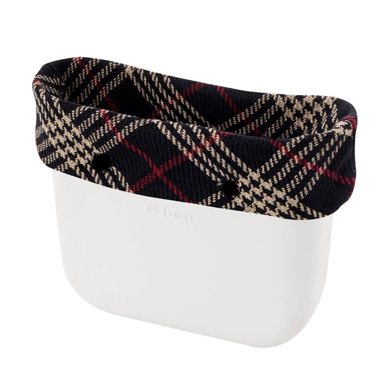 O bag standard band Scozzese Blu Navy