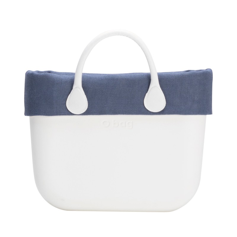 O bag standard Tessuto juta band Avio