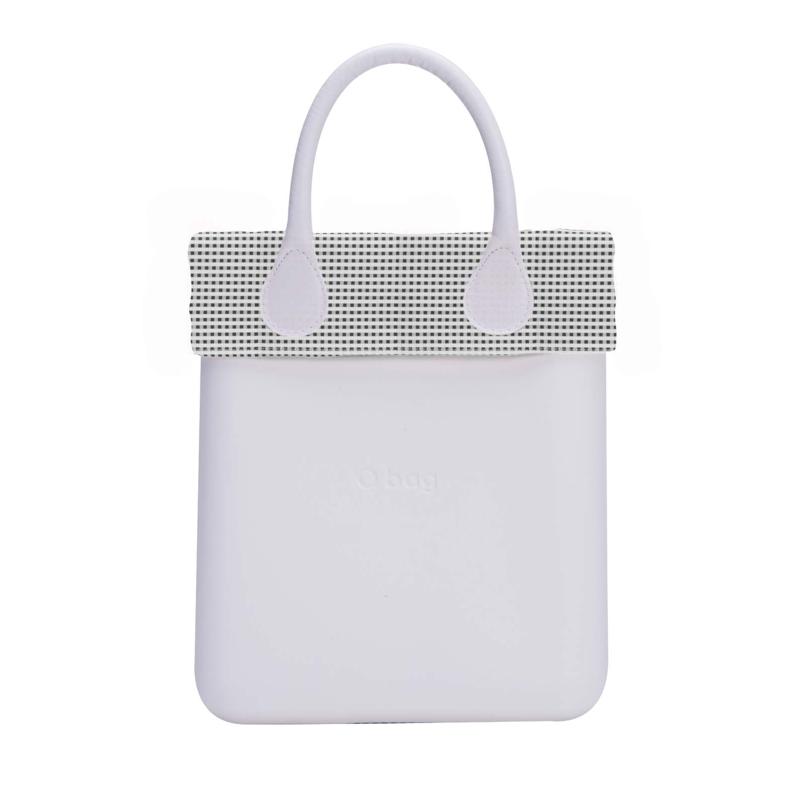 O bag chic Micro check Nero čelenka
