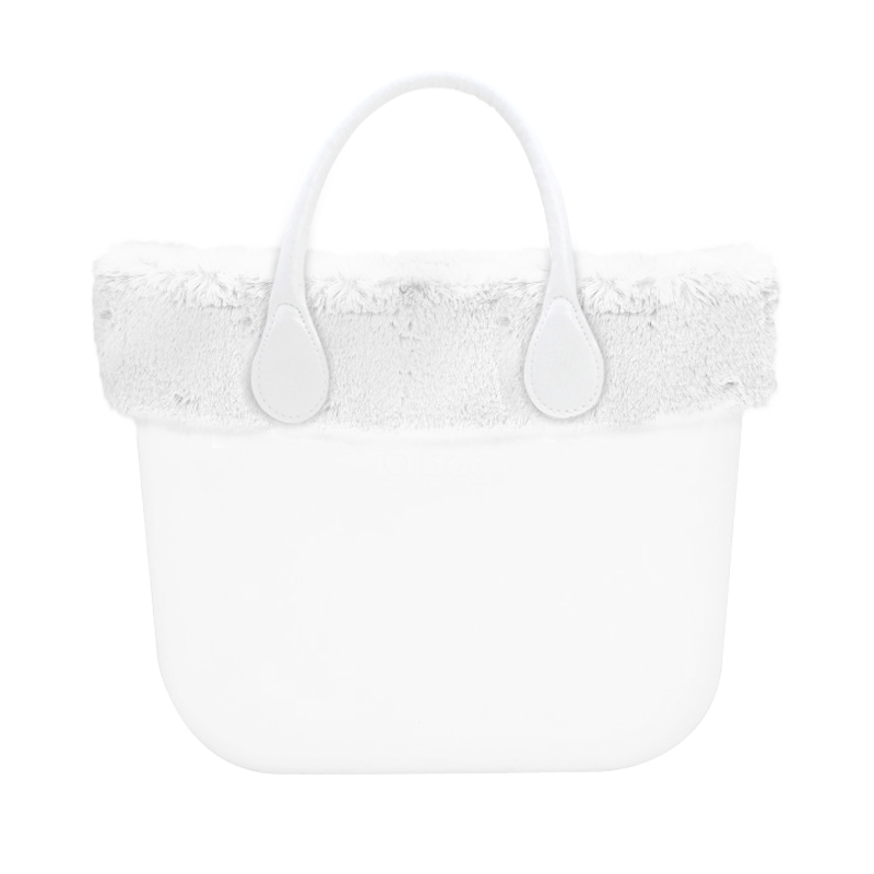 O bag standard band Lapin rex Bianco