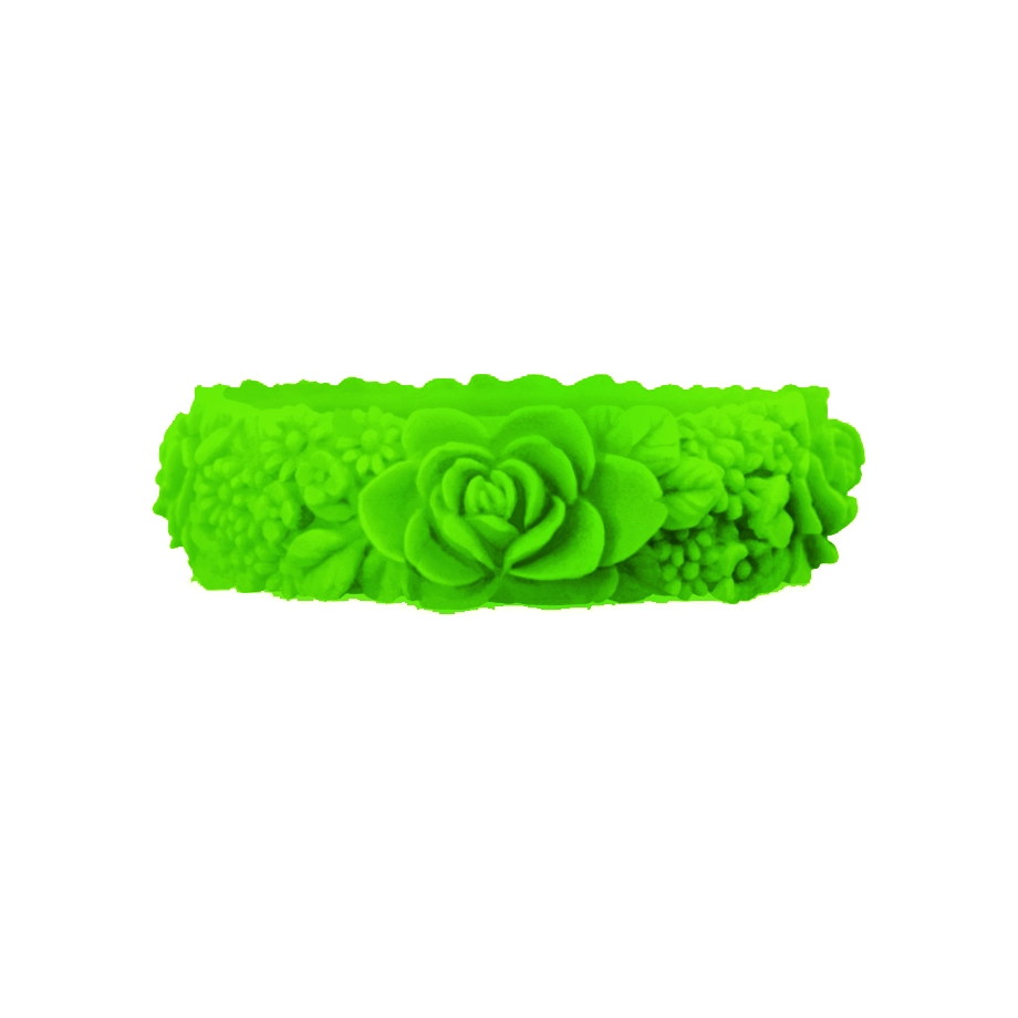 Náramek O náramek Big fluo Verde