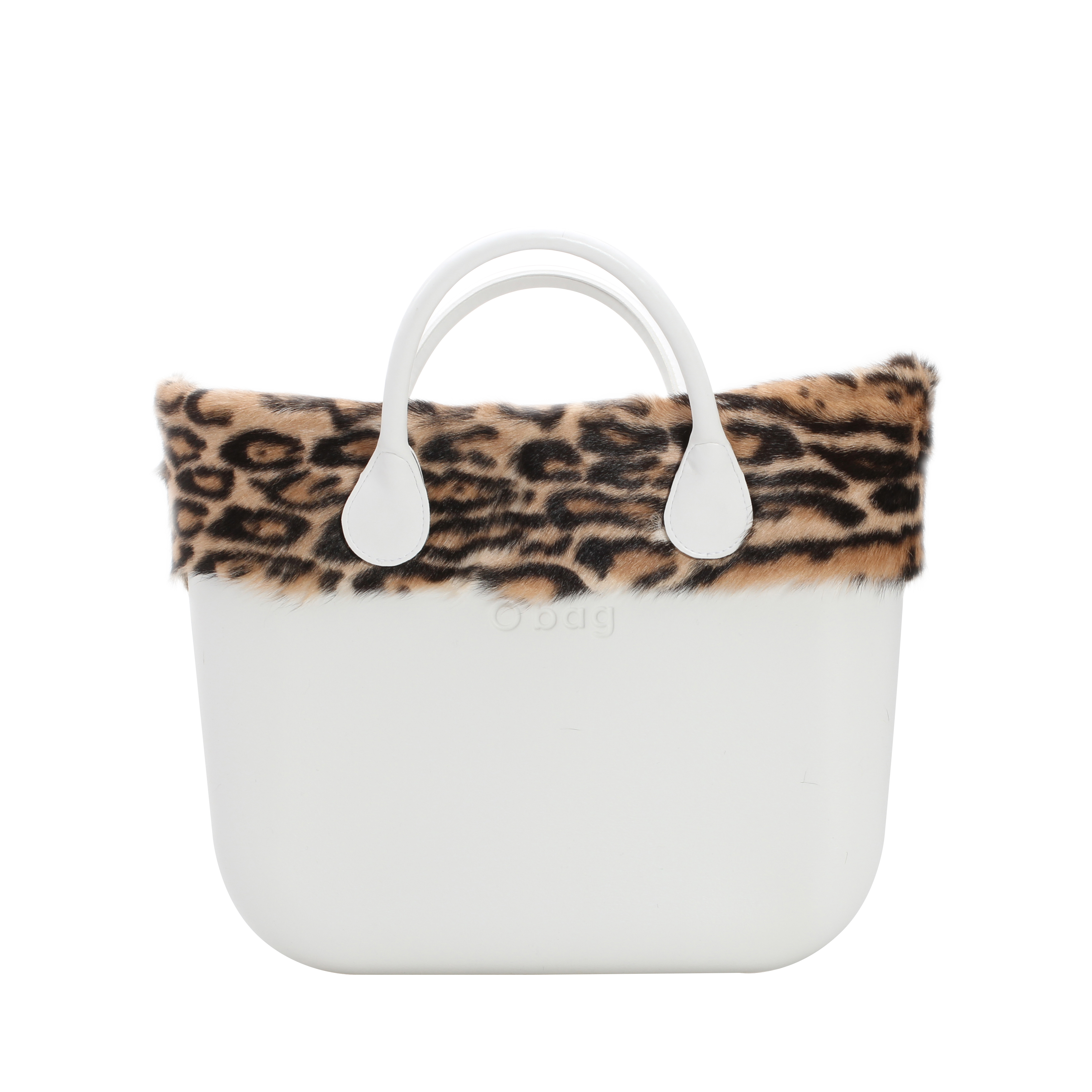 O bag standard Lapin animalier Beige