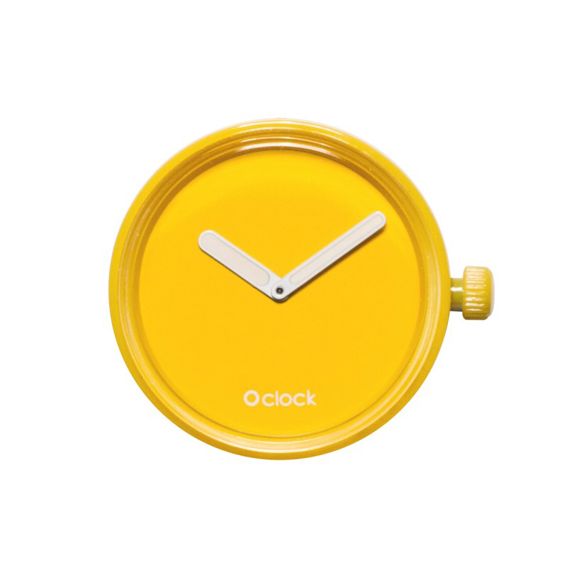 Watch mechanism O clock Yellow