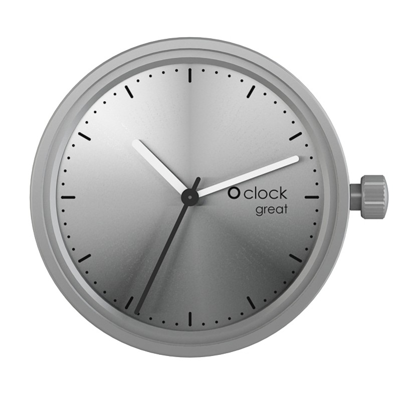 O clock great Soleil Argento watch mechanism