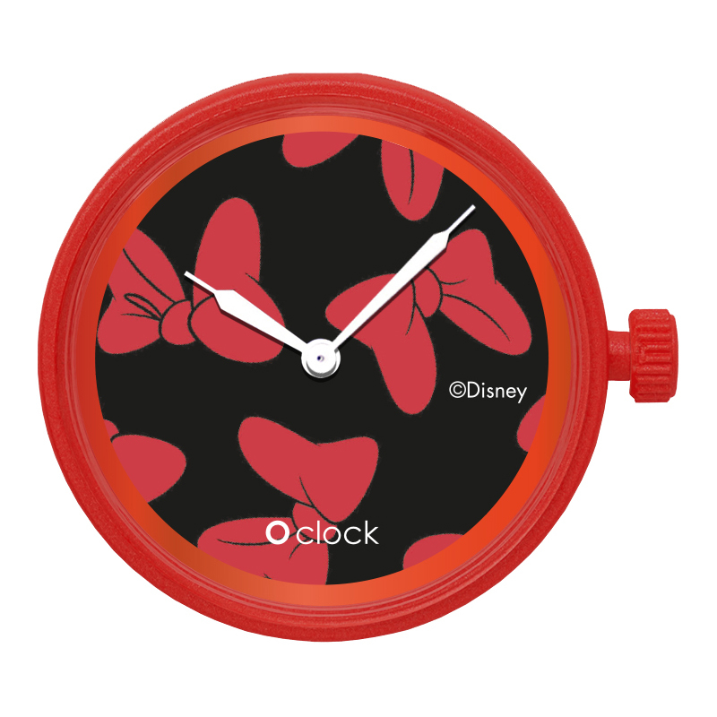 Hodinový mechanismus O clock Disney fiocco Rosso