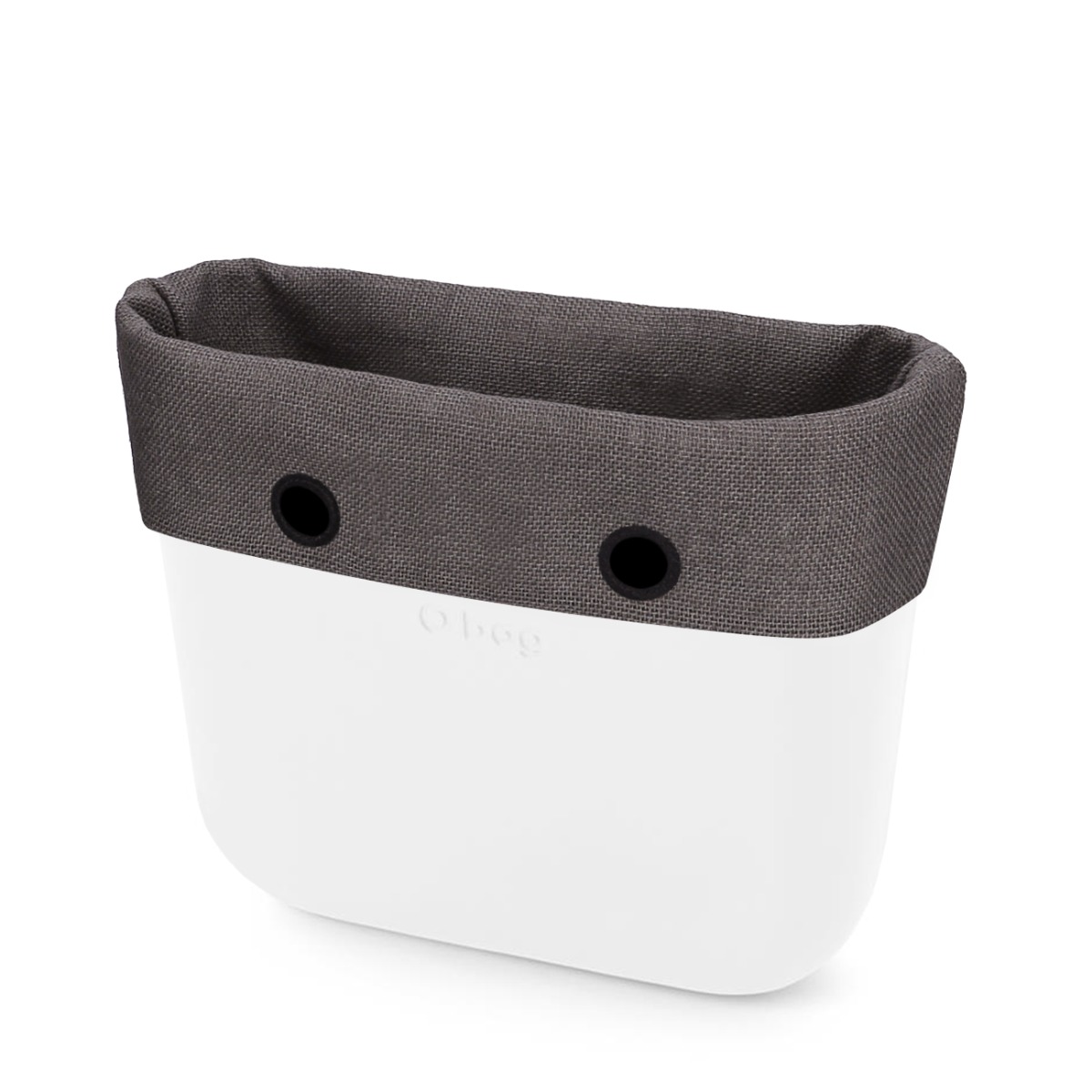 O bag mini Jute band Grigio