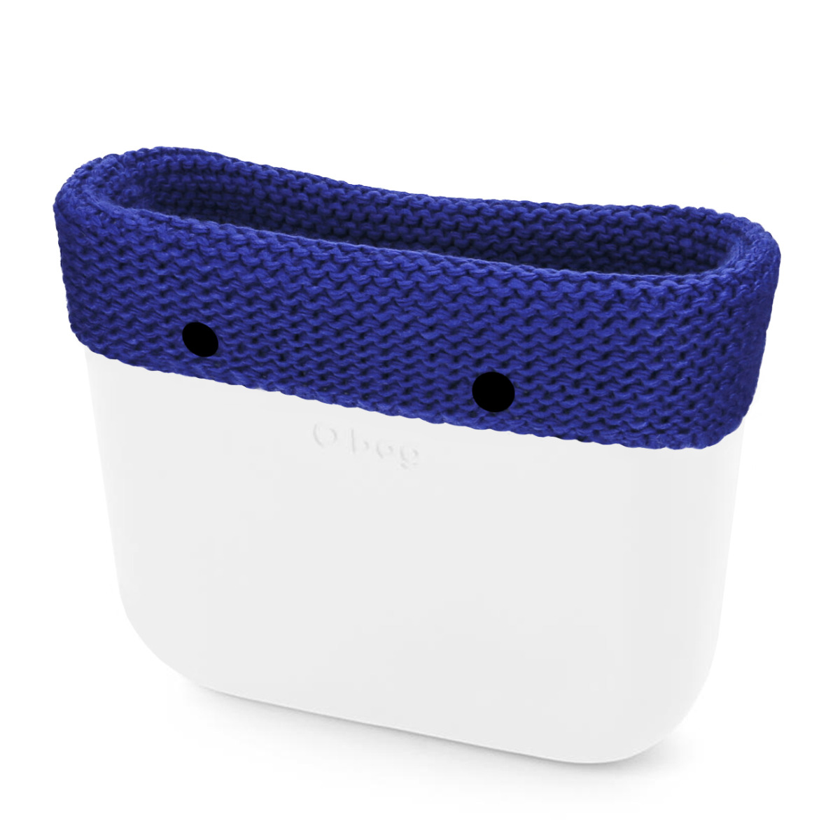 O bag standard band Lana maxi catenella Bluette