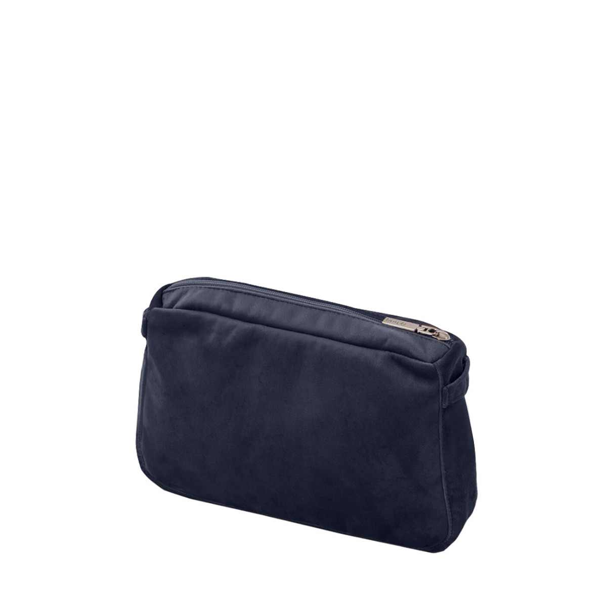 O bag glam Microfibra tinta unita Blu organiser