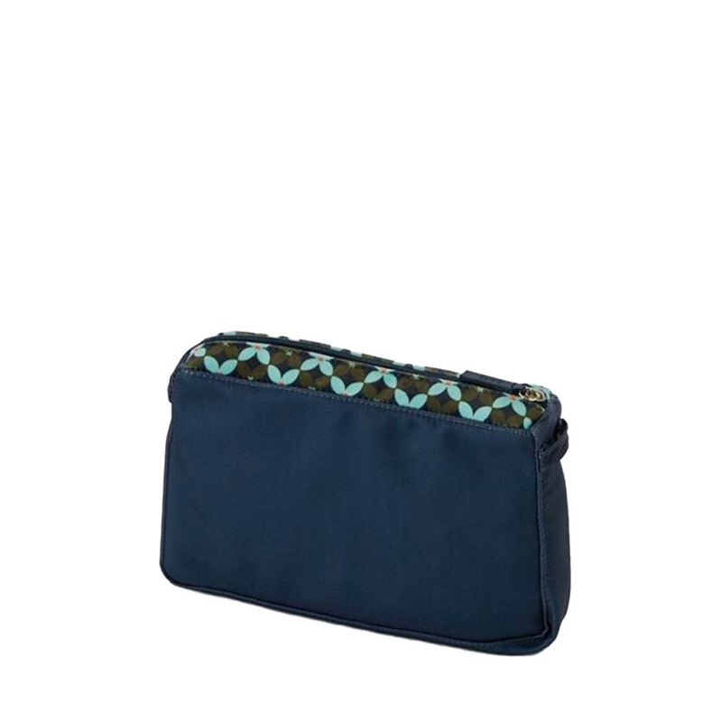 Organizer O bag glam Stampa fiori geometric Military