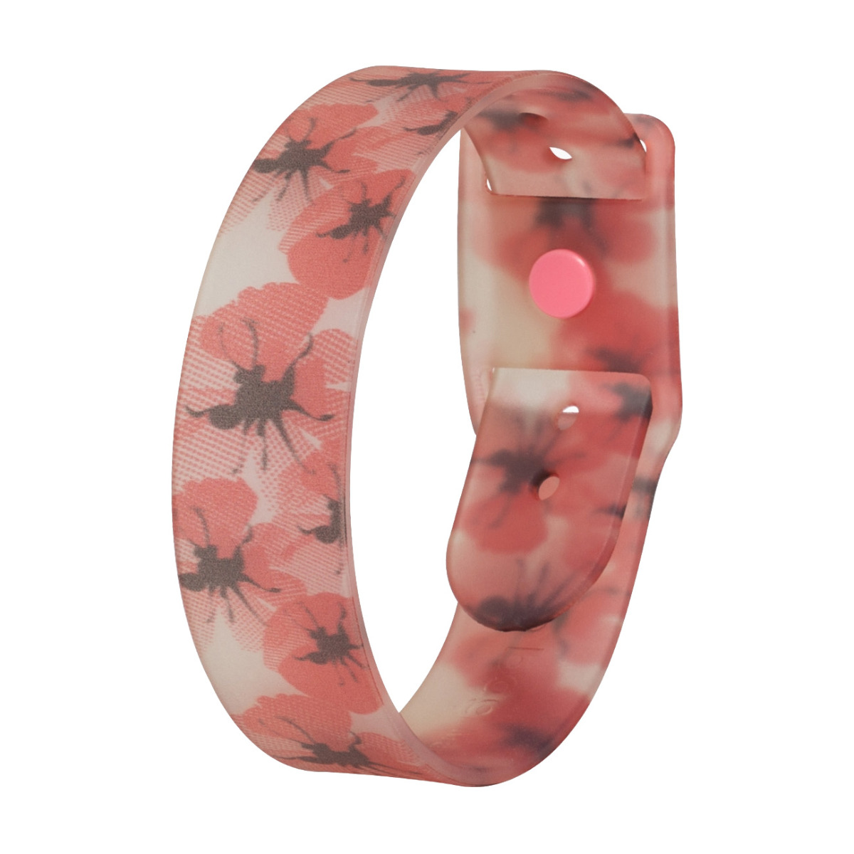O clock shift watch strap Fantasia fori Poppies