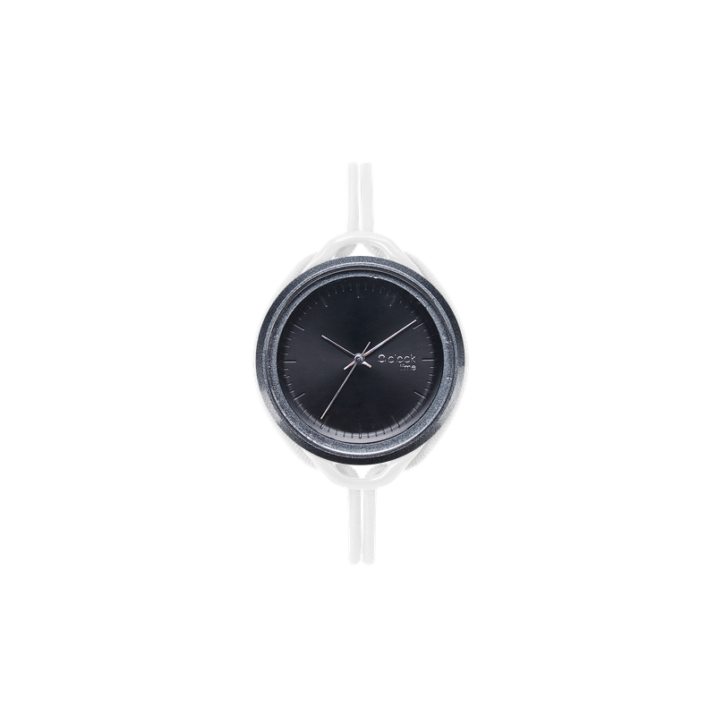 Hodinky O clock active Bianco
