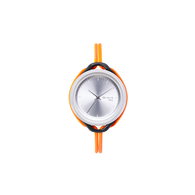 Hodinky O clock active Fluo arancione