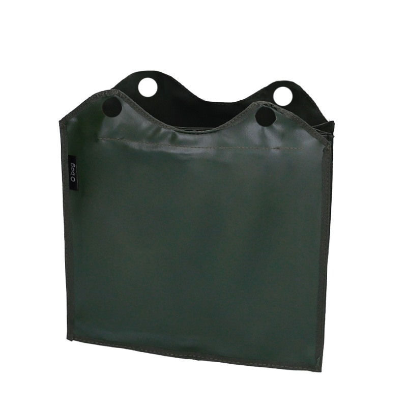 O bag square Verde scuro organizér