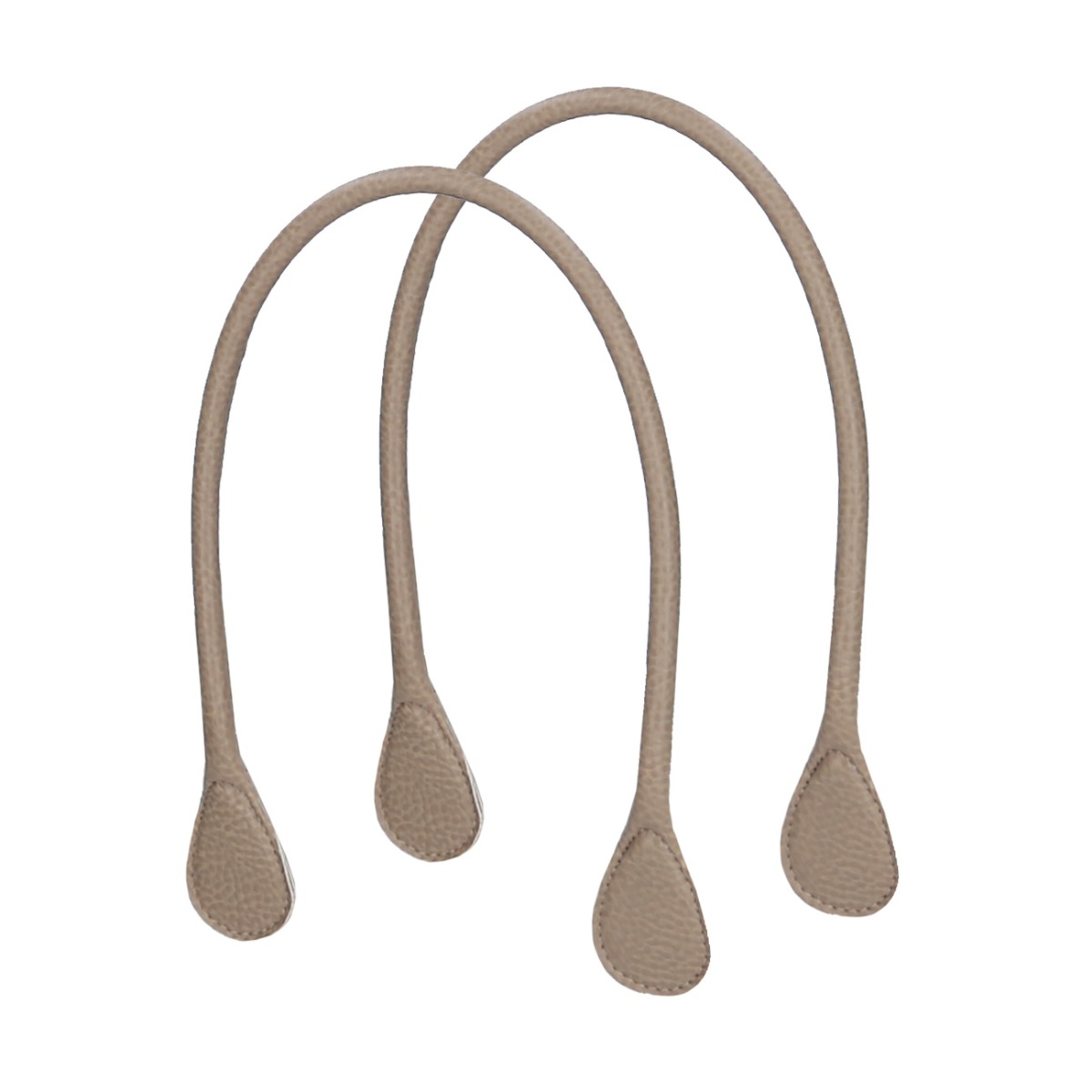 Eco leather Tortora handles